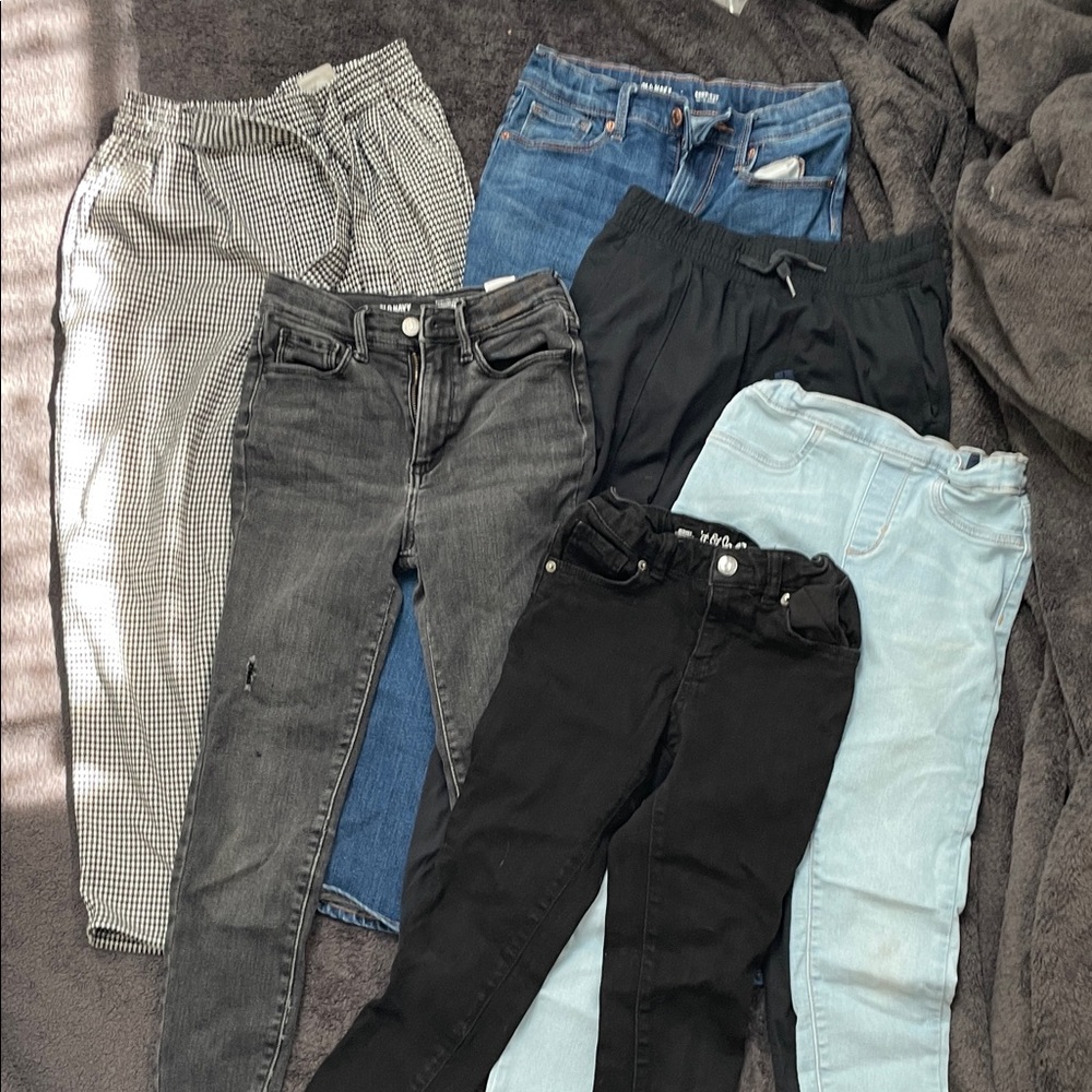Girl’s size 10-12 pants lot